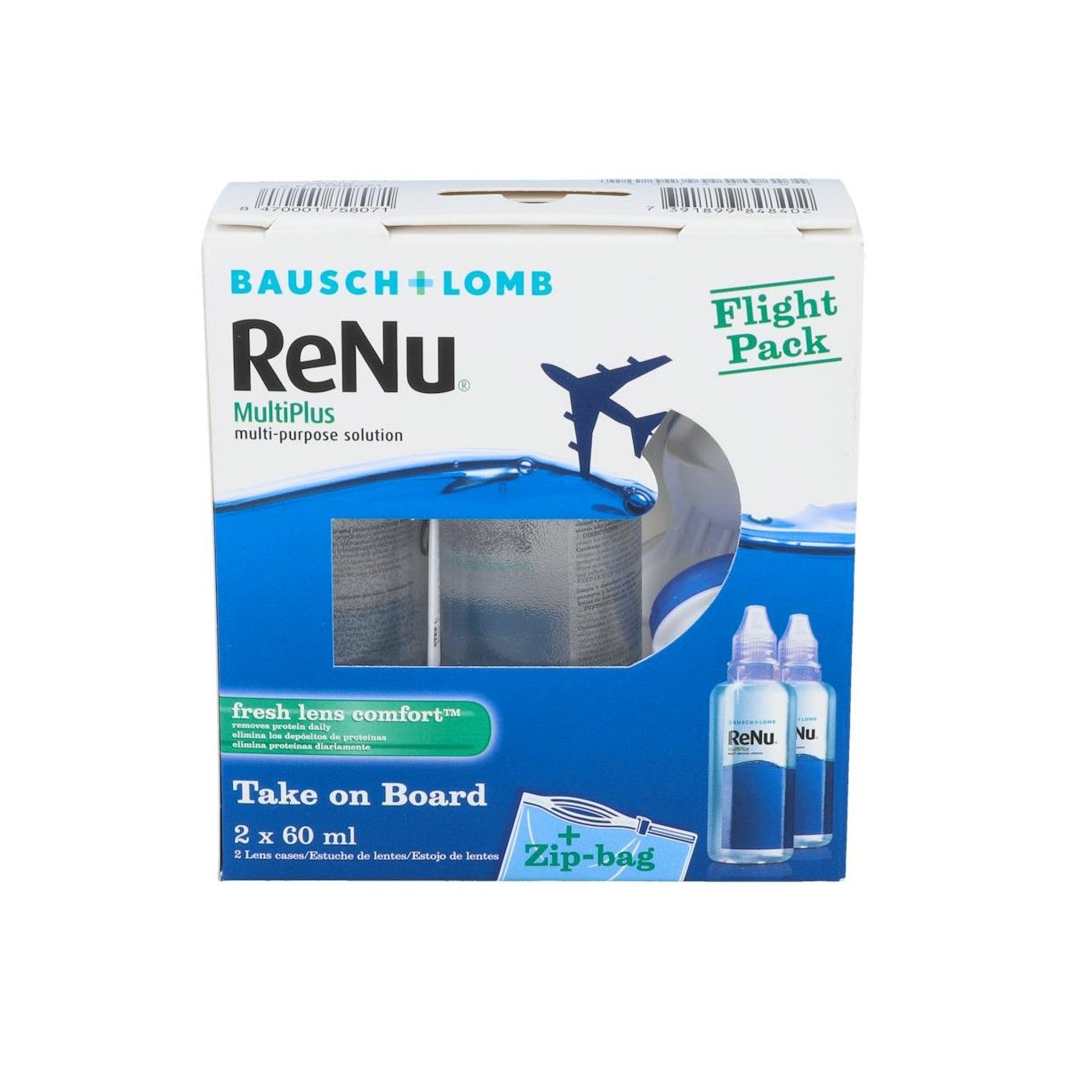 BAUSCH LOMB FLIGHT PACK VIAJE 2X60