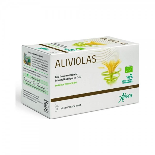 ALIVIOLAS VIO TISANA CAJA DE 20 BOLSITAS