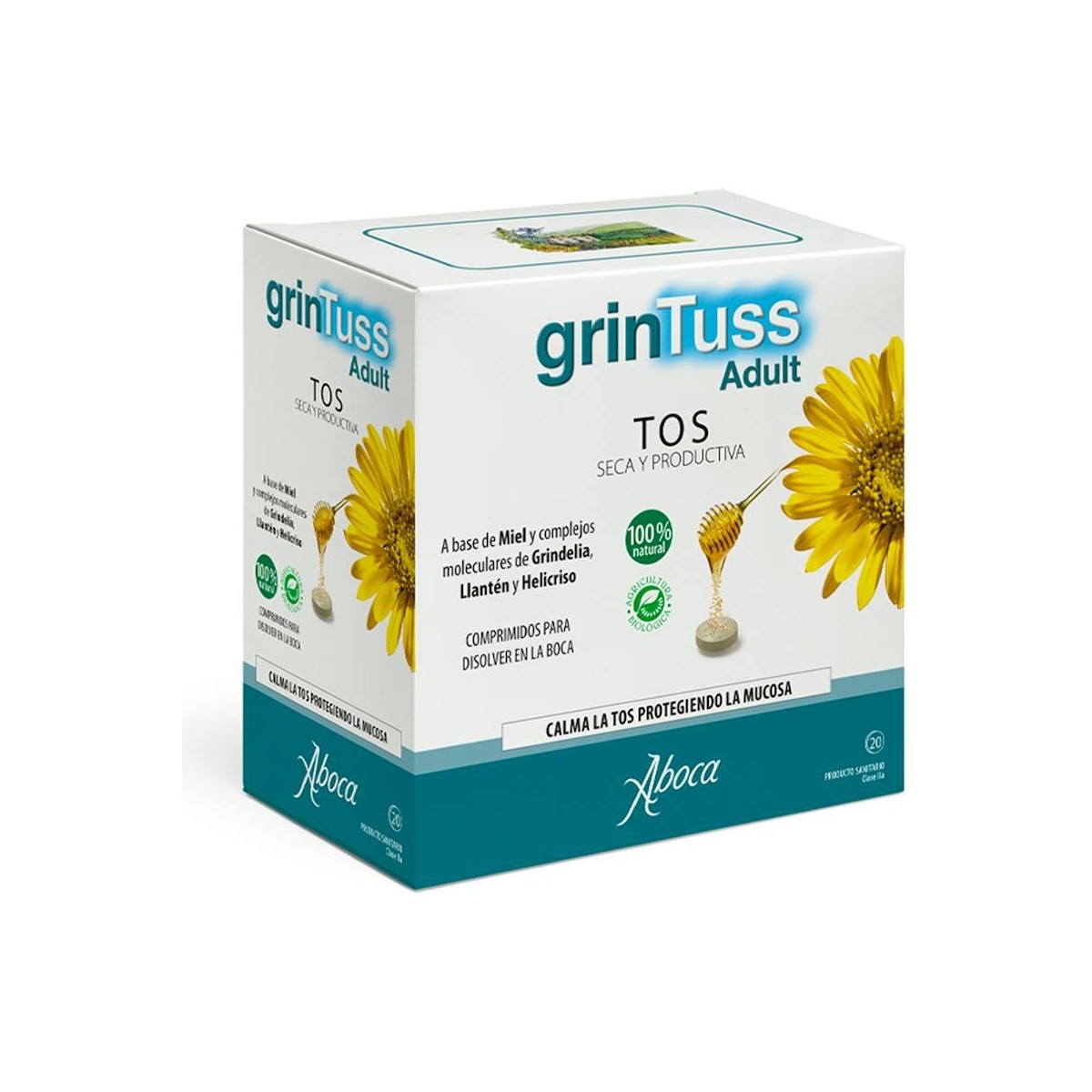 GRINTUSS ADULT COMPRIMIDOS CAJA DE 20