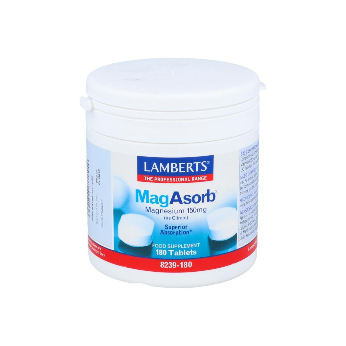 Lamberts 8239-180 Magasorb 150 Mg (Alta...