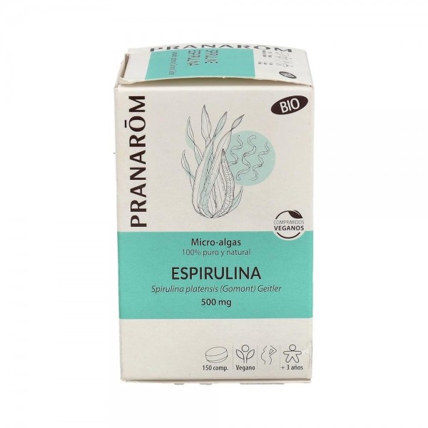 Pranarom Microalgas Espirulina Bio 150 Comprimidos