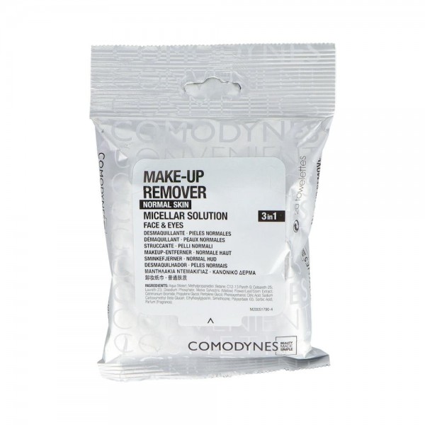 COMODYNES MAKE UP REM P/NORMAL 20 TOALLITAS