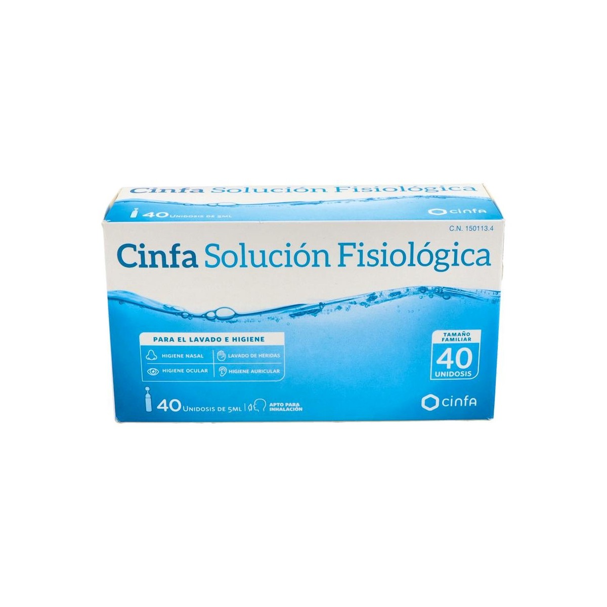 Solucion Fisiologica Cinfa 40Unido