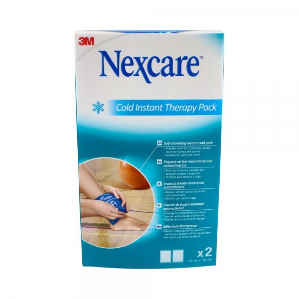 BOLSA FRIO NEXCARE COLD-HOT INSTAN 15X18 CM 2 UN N1574