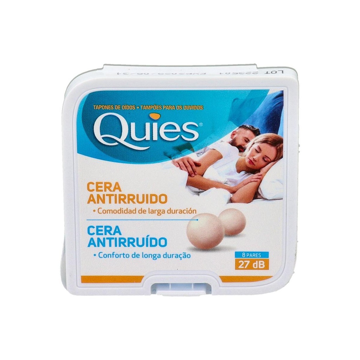Tapon Oido Cera Quies 16 Un