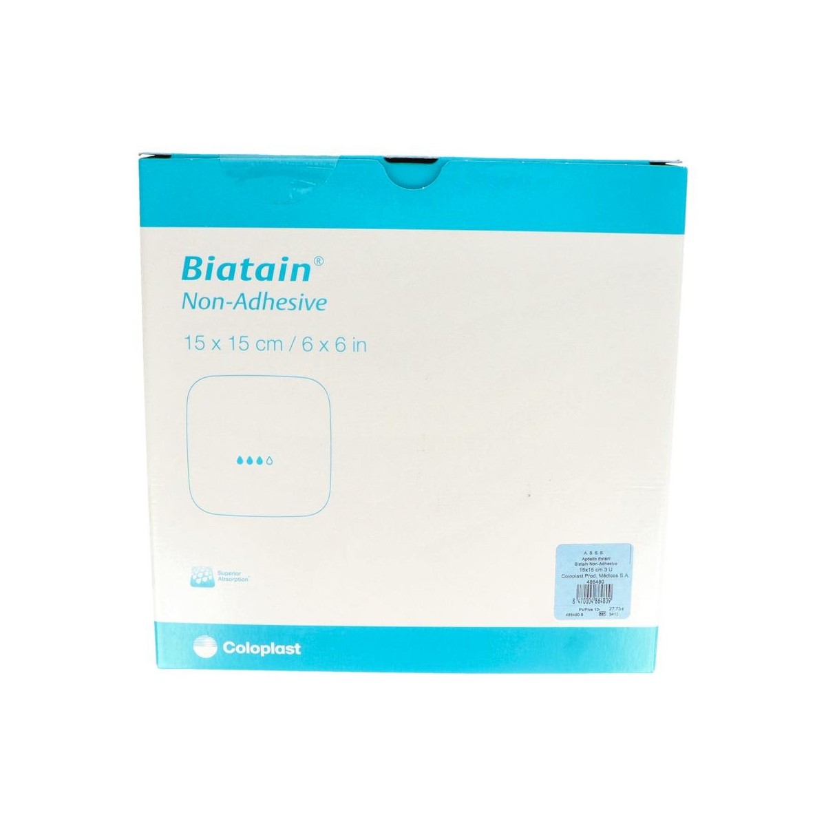 BIATAIN APOSITO 15X15CM 3 UNI 3413