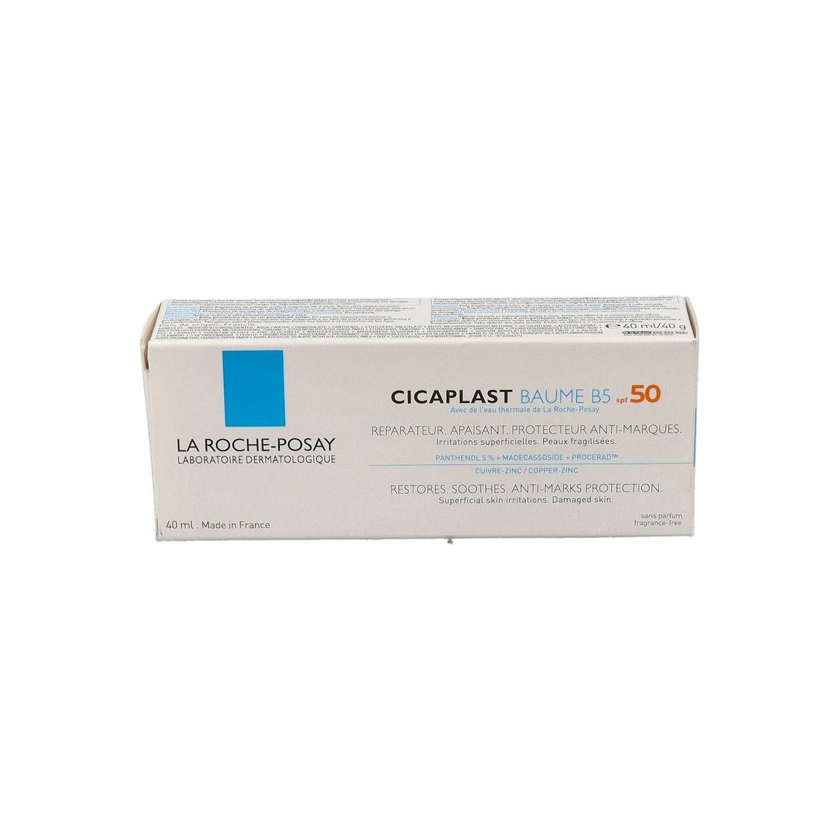 CICAPLAST BAUME B5 SPF50+ ANTIMARCAS 40 ML