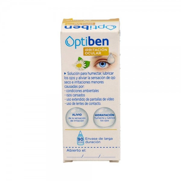 Optiben Ojos Irritados Frasco 15 Ml