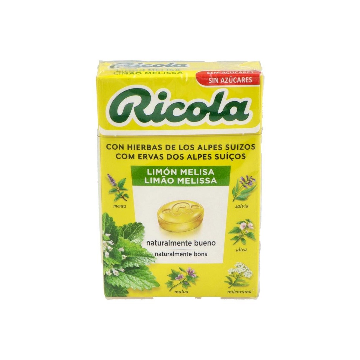 Ricola Caram S/A Limon Melisa 50 G