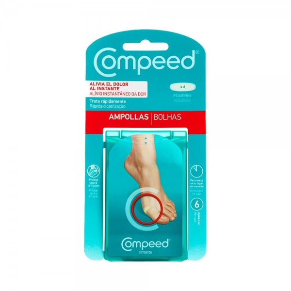 COMPEED AMPOLLAS-HERID APOS PEQ 6 UN