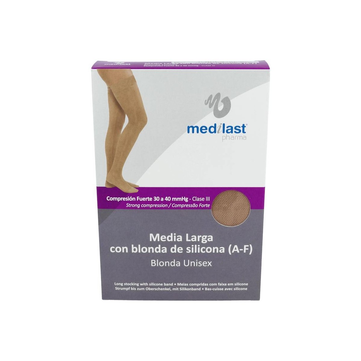 Media Medilast Lar Fte Blon Gde 1U