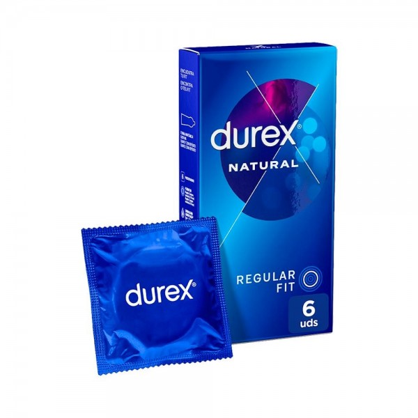DUREX NATURAL PLUS EXTRALUBRICADO EASY ON 6 UD
