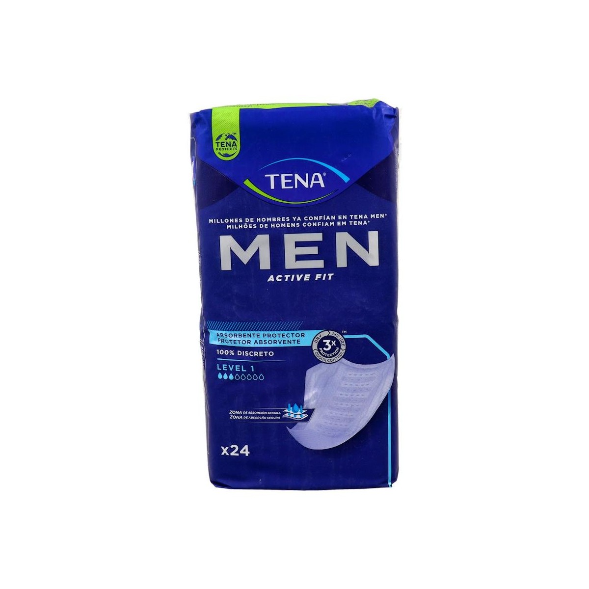 Tena For Men Inc-Liger Level-1 24U