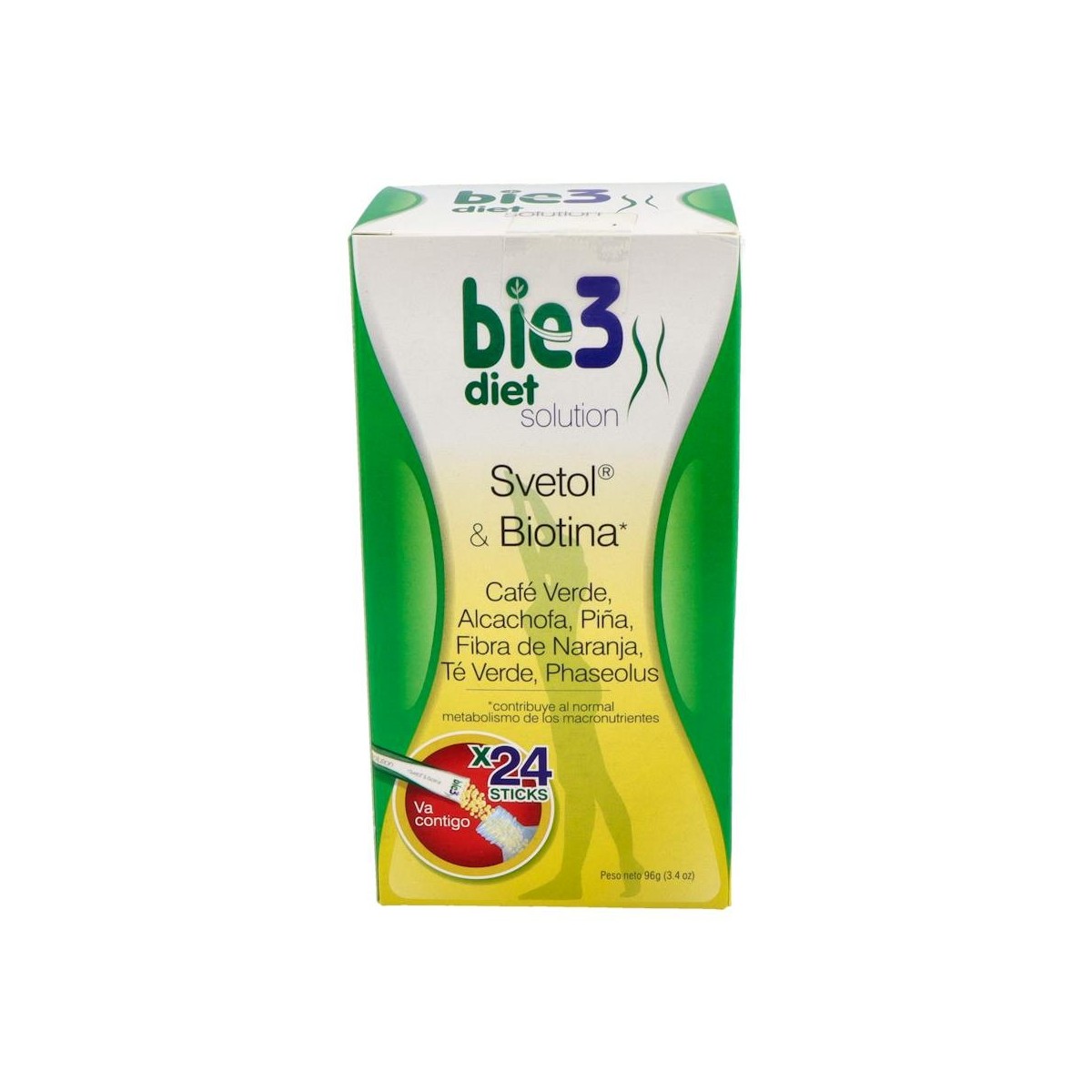 BIE 3 DIET SVETOL&BIOTINA SOLUTION 24 STICKS