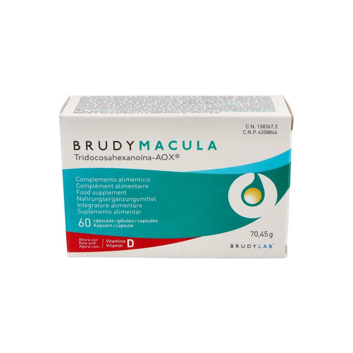 BRUDY MACULA 60 CAPS