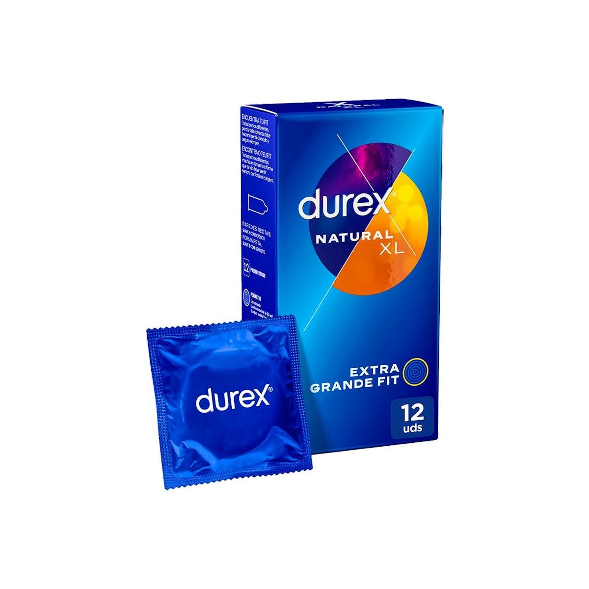 DUREX NATURAL XL 12 U
