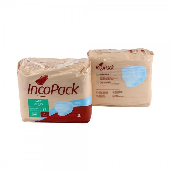 Pañal Incopack Abs Pant T Gde Dia 80U