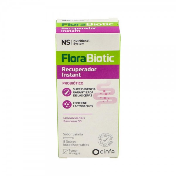 Ns Florabiotic Instant 8 Sobres