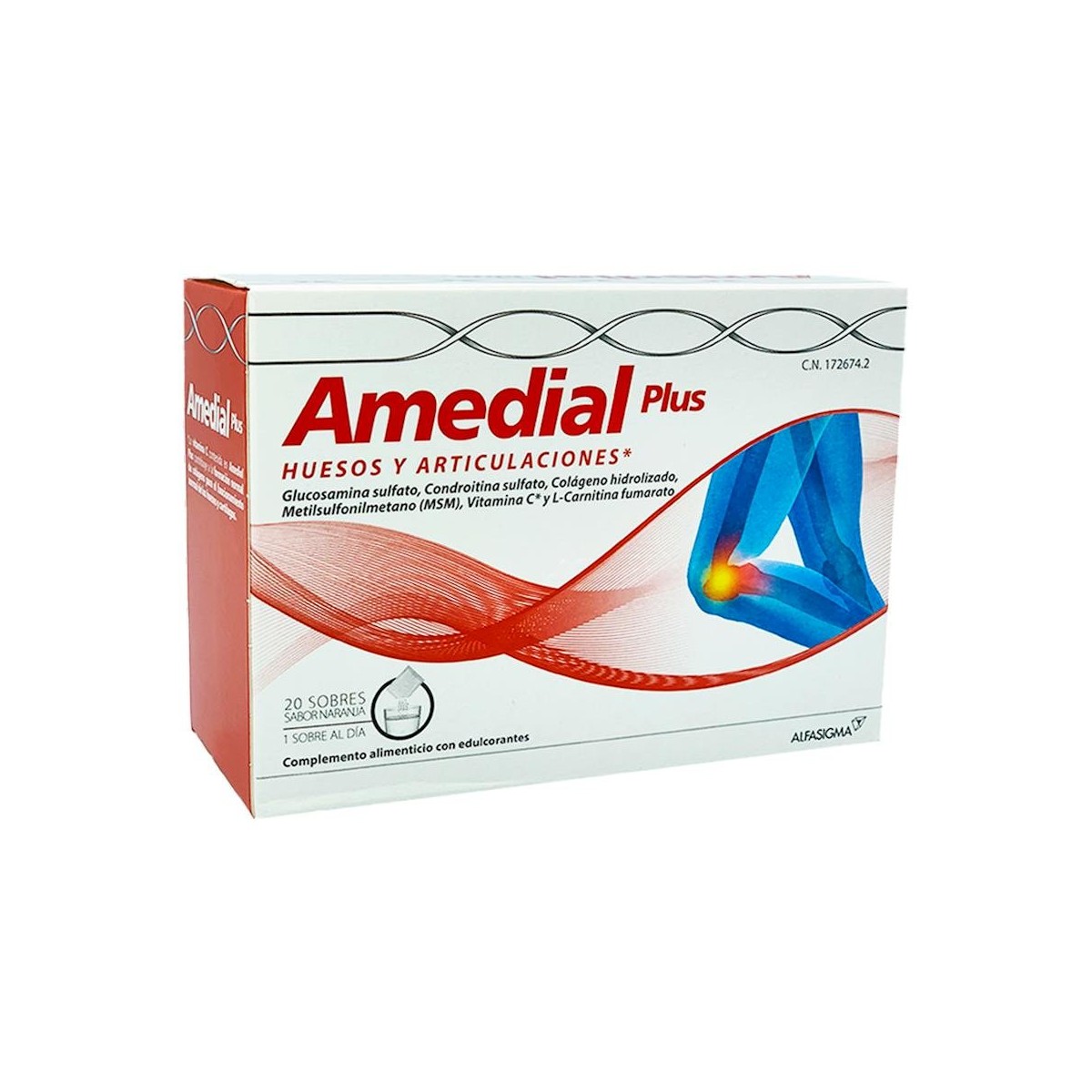 AMEDIAL PLUS 20 SAC. 5MG