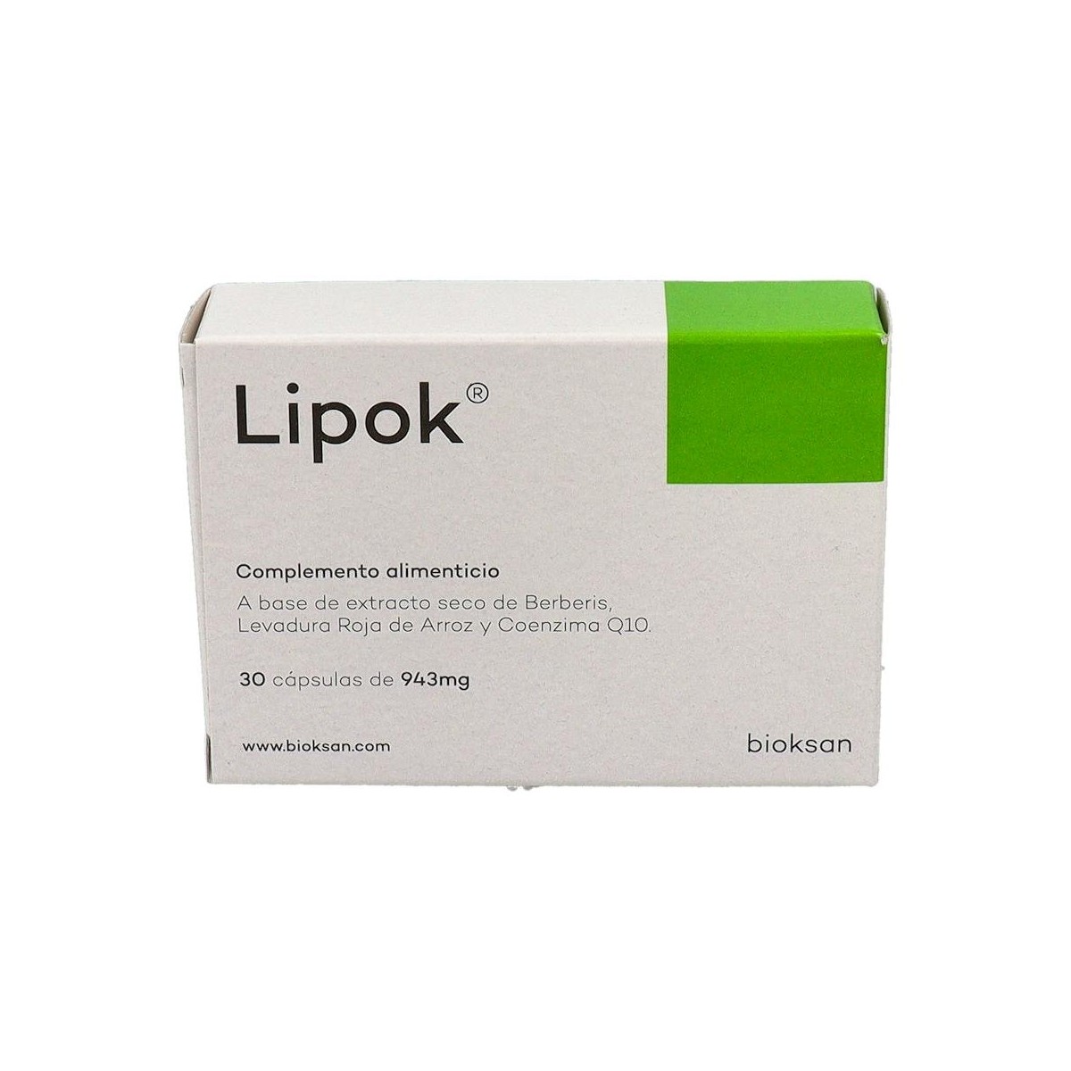 Lipok 825 Mg 30 Caps