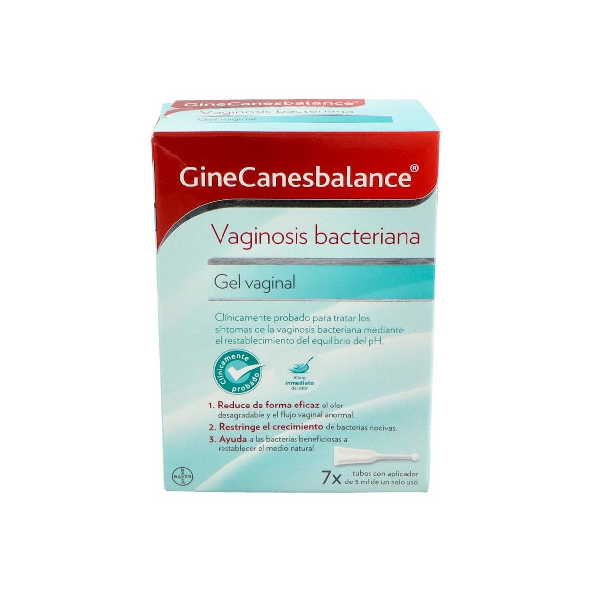 GINECANESBALANCE GEL VAGINAL 7 TUBOS 5 ML