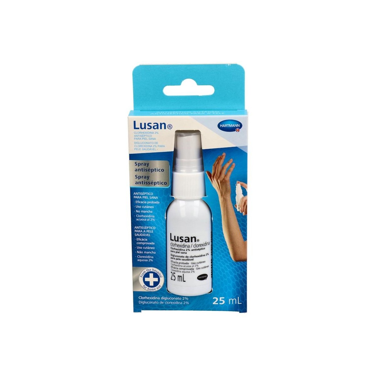 Lusan Clorhexidina 2% Spray 25Ml