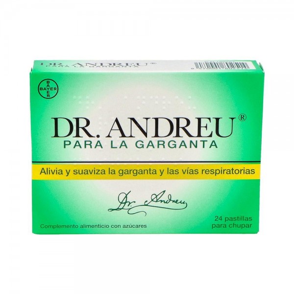 Pastillas Del Dr Andreu 24 Pastillas