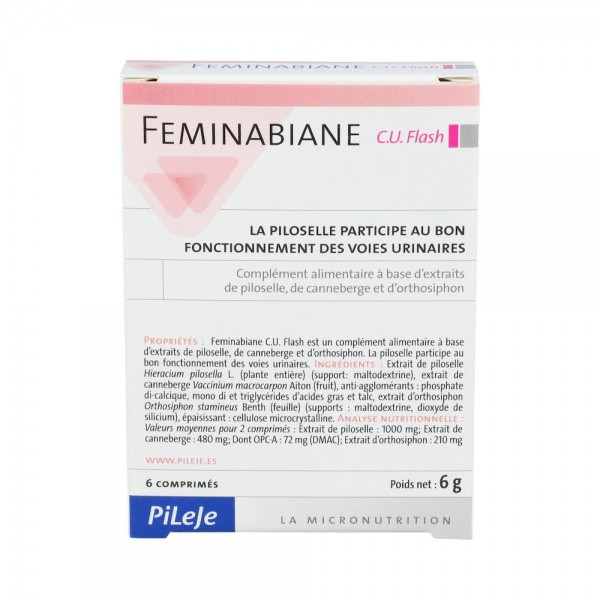 Pileje Feminabiane Confort Urinario Flash 6 Comp