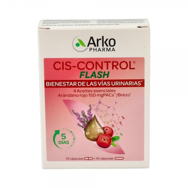 CIS-CONTROL FLASH 5 DIAS 20 CAPS