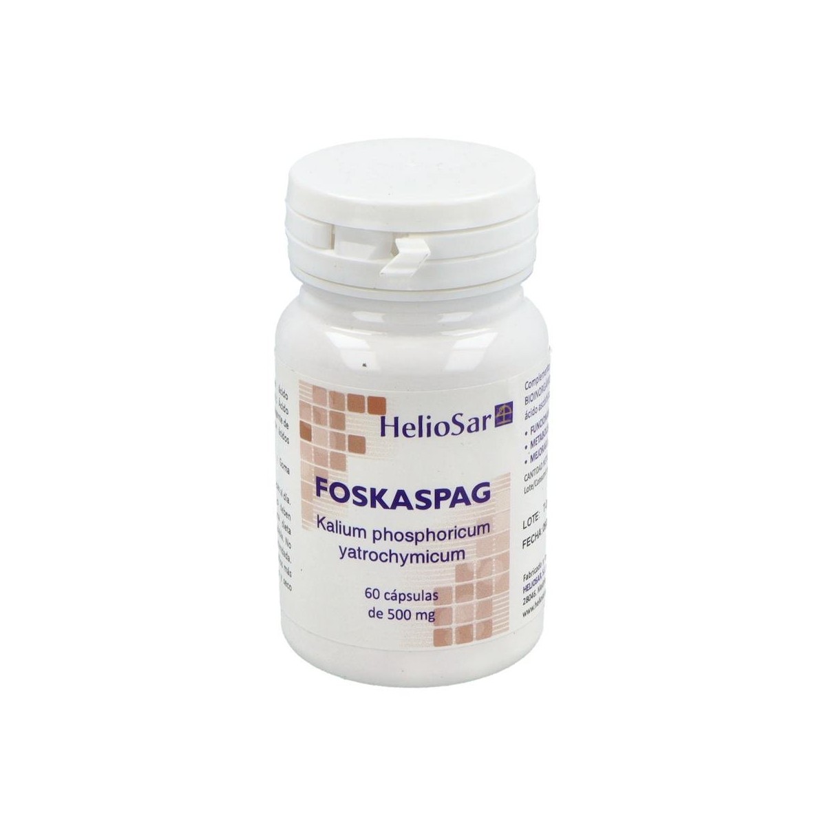 HELIOSAR FOSKASPAG 500 MG 60 CAPS