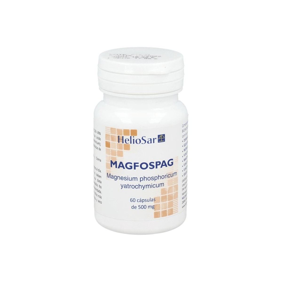 HELIOSAR MAGFOSPAG 500 MG 60 CAPS