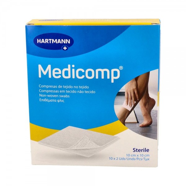 GASA MEDICOMP EST SUAVE 10X10CM 20U