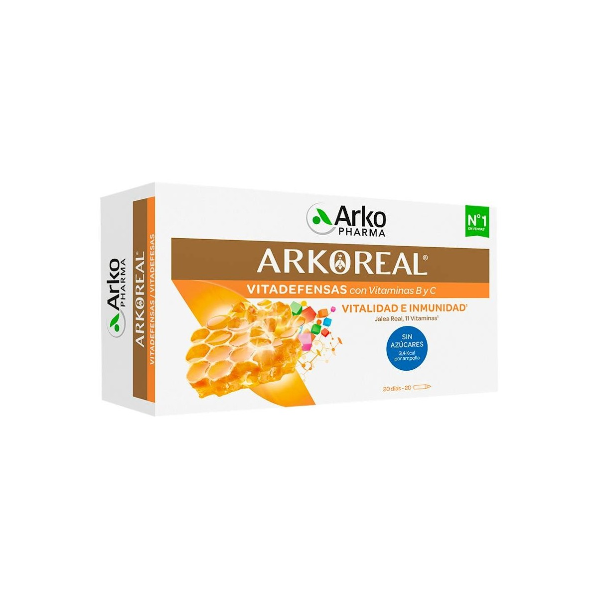 ARKOREAL JALEA REAL1000 MG LIGHT 20 UNI