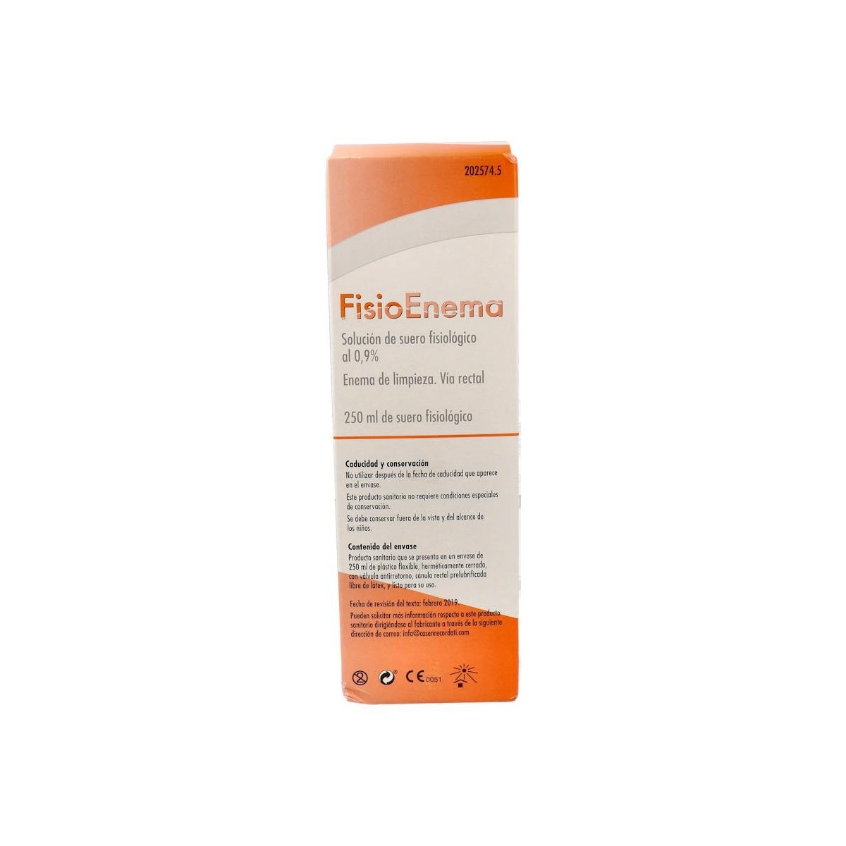 FISIOENEMA CASEN 250 ML