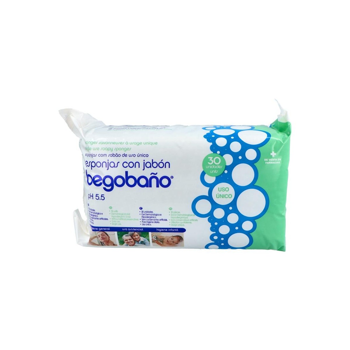 ESPONJA BEGOBAÑO GEL DERMATOLO 30U