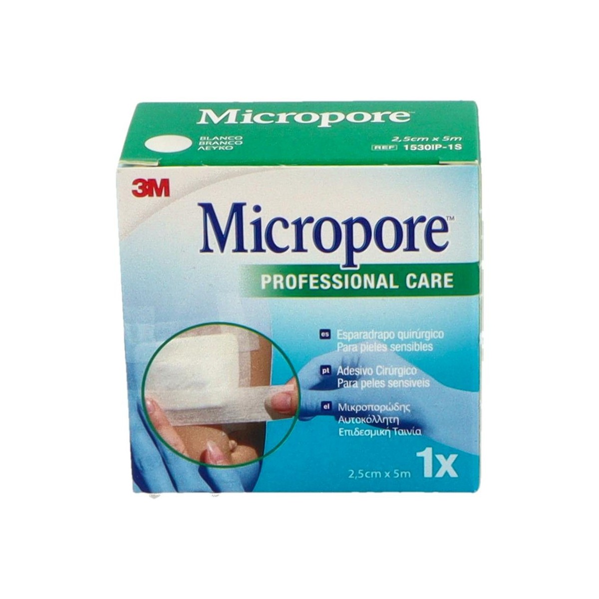 ESPARADRAPO MICROPORE BLAN 5X 2,5
