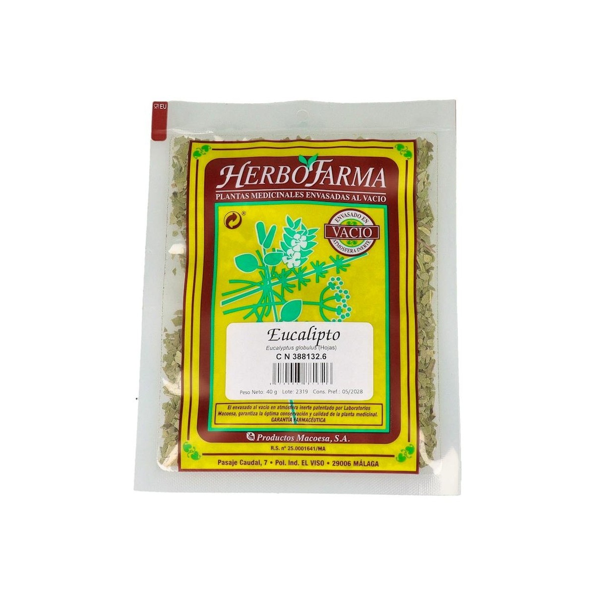 EUCALIPTO HERBOFARMA MACOESA 50 G