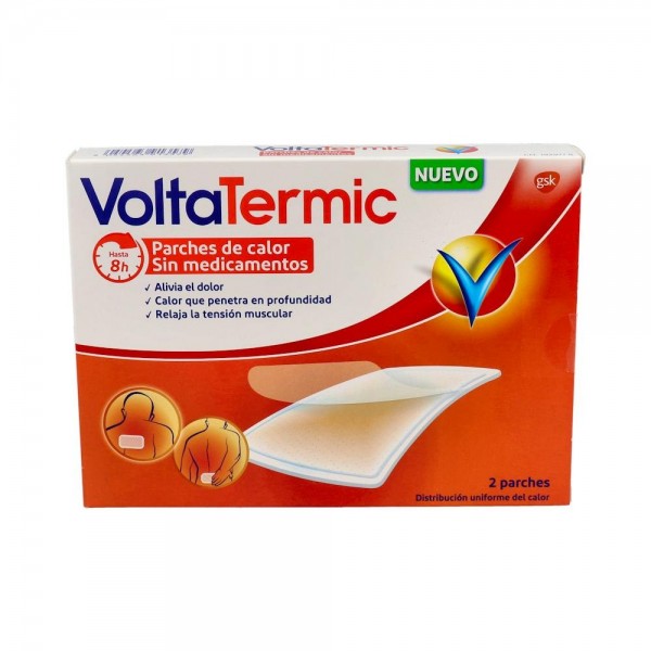 Voltatermic Parches Rectangular 2 Parches