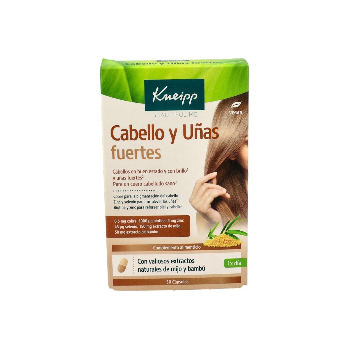 Kneipp Cabello Y Uñas Fuertes 30 Caps