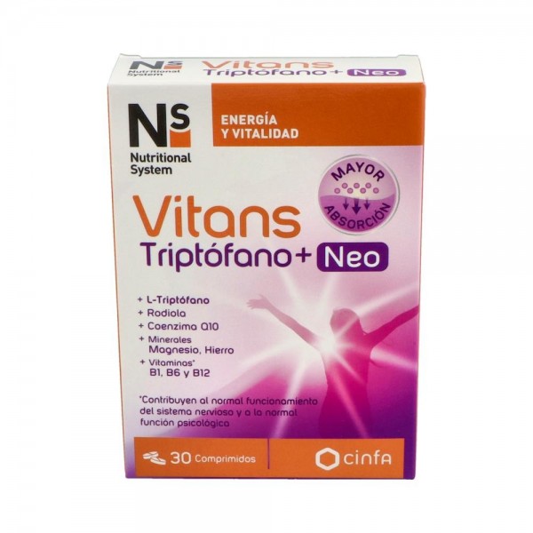 Ns Vitans Triptofano+ Neo 30 Comp