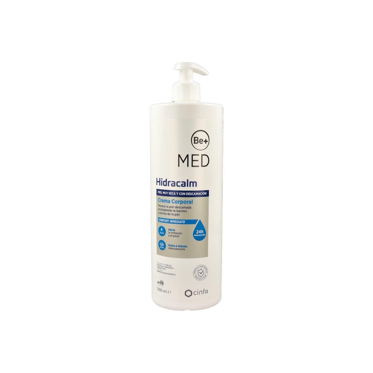 BE+ MED HIDRACALM CREMA 1000 ML