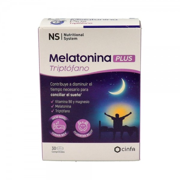 Ns Melatonina Plus Triptofano 30 Comp