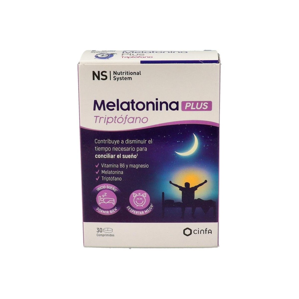 Ns Melatonina Plus Triptofano 30 Comp